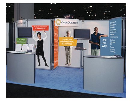 Large Graphic: Code Correct Booth